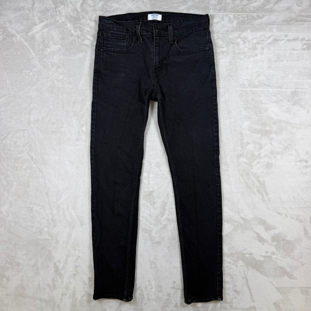 Denizen From Levis 288 Skinny Jeans Mens 30x30 Black Wash Stretch Denim